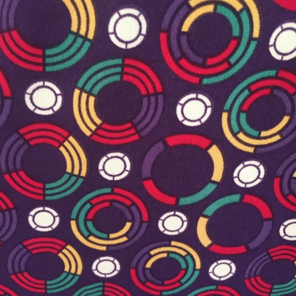 LuLaRoe Slinky Purple Lindsey Kimono - Picture 2 of 5